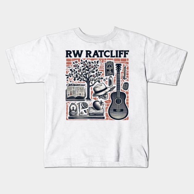 RW Ratcliff Palm Reader Shirt Kids T-Shirt by RW Ratcliff Music